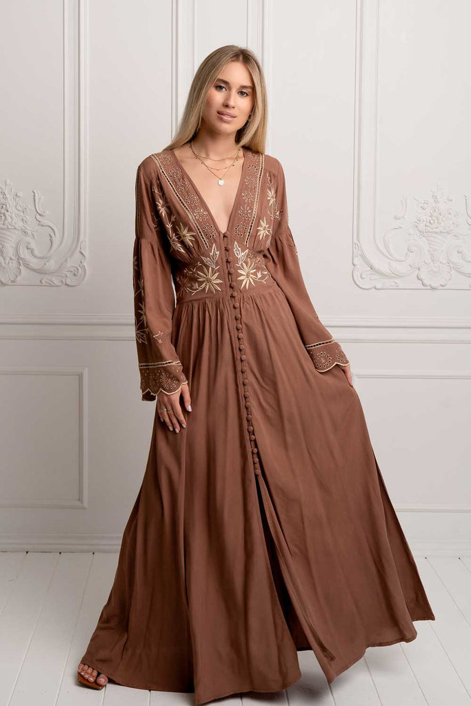 Mocha Chip Gown - Pre order for S/M
