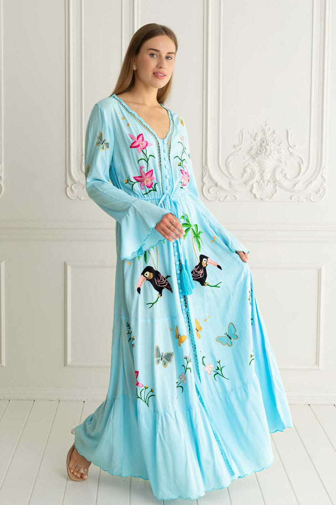 Rio De Janeiro Kimono Dress