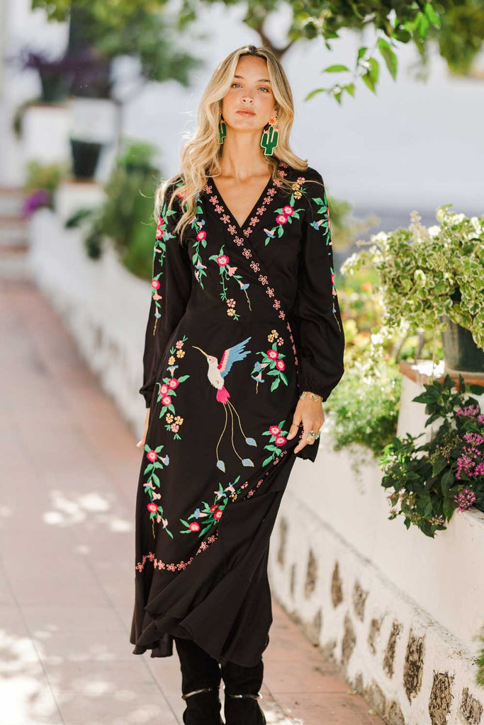 Hummingbird Maxi Wrap