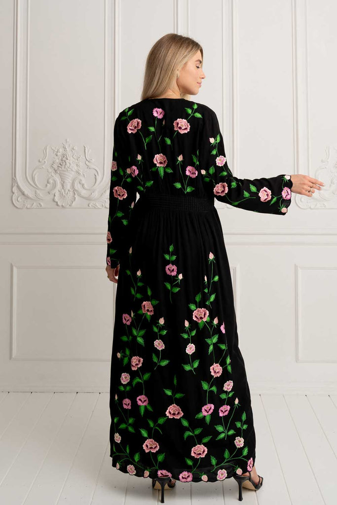 Sweet Roses Kimono Duster