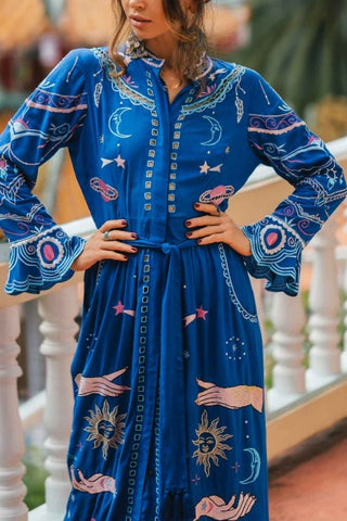 Dominique Kimono Dress