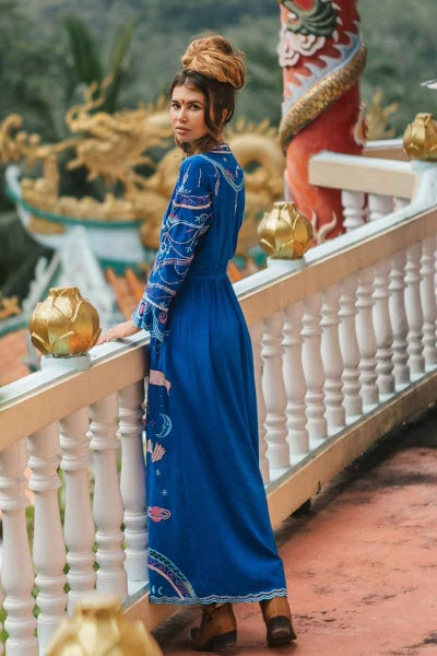 Cosmos Kimono Duster – ZAIMARA