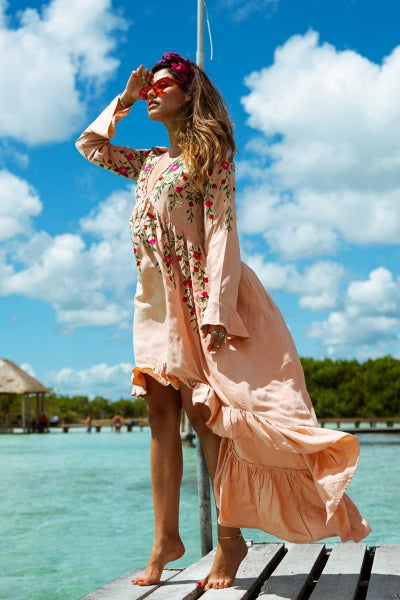 Zaimara High Low Dress