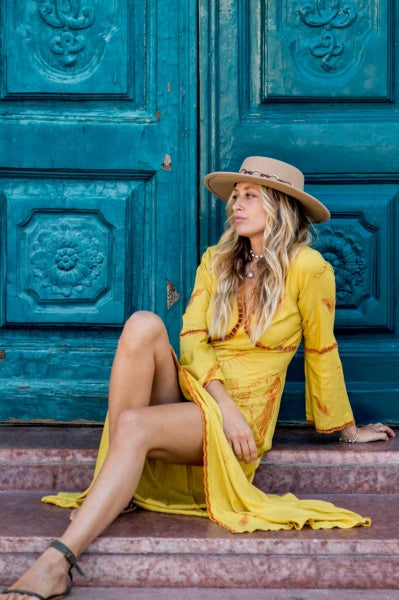 Greek Goddess Tunic (Amber)