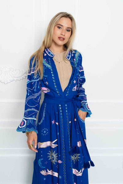 Cosmos Kimono Duster