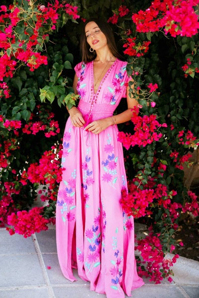 Blossom Gown (Pink Orchid)
