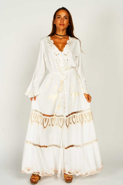 Bohemian Fairytale Kimono Dress