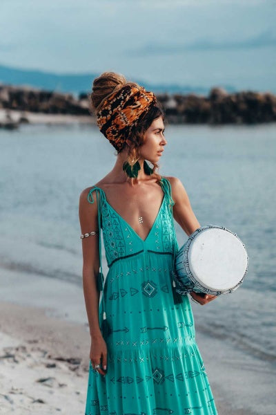 Tulum Embroidered Dress ZAIMARA Tulum Embroidered Dress ZAIMARA