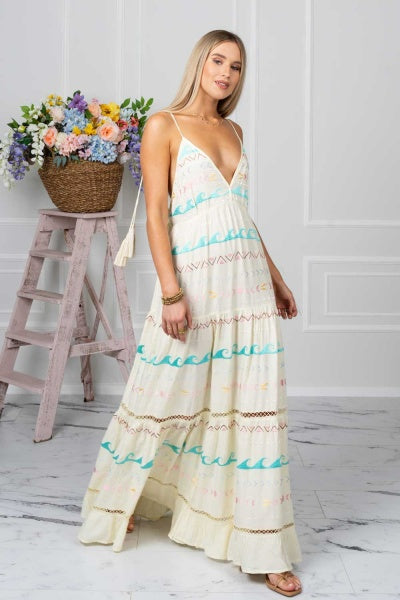 Odette Embroidered Dress