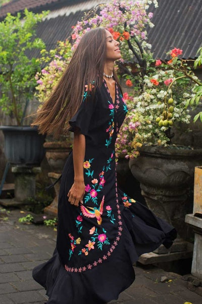 Wanderlust Maxi Wrap Dress