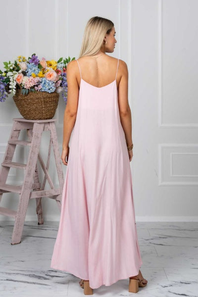 Gisele High Low Slip Dress