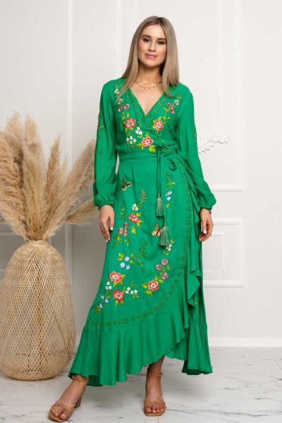 Santa Maria Wrap Dress