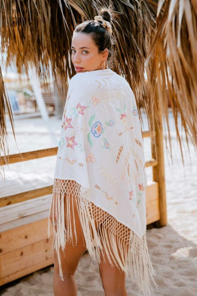Wanderland Shawl (Ivory)