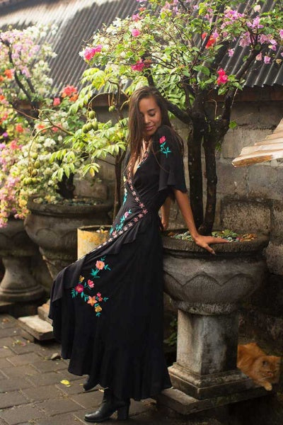 Wanderlust Maxi Wrap Dress