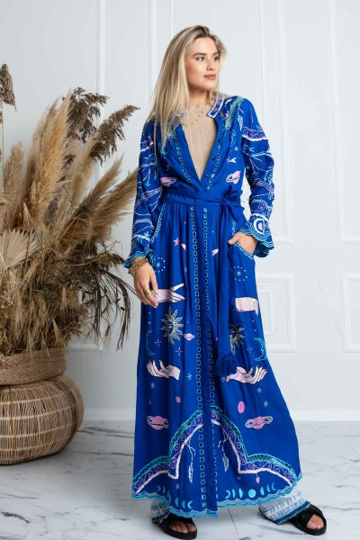 Cosmos Kimono Duster