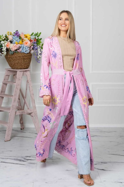 Paradise Bird Kimono Duster