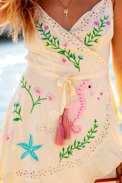 Riviera Slip Wrap Dress