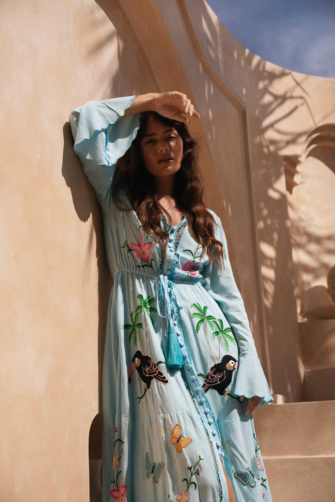 Rio De Janeiro Kimono Dress