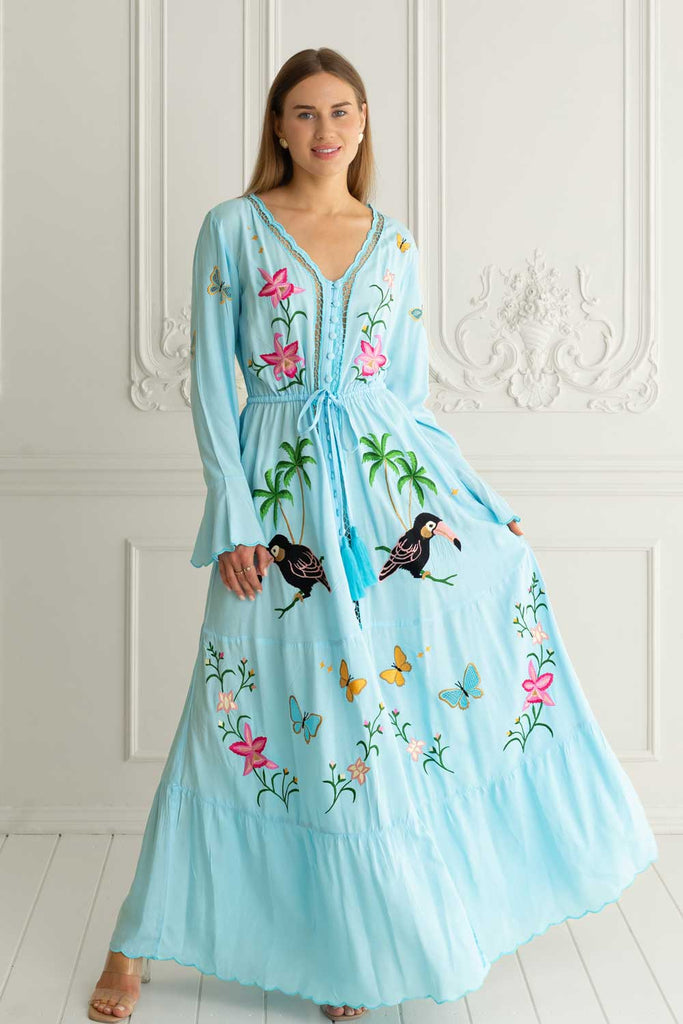 Rio De Janeiro Kimono Dress