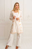 Angelina Kimono Duster Mini (White)