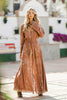 Angelina Dress (Mocha Chip)