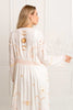 Angelina Kimono Duster (White)