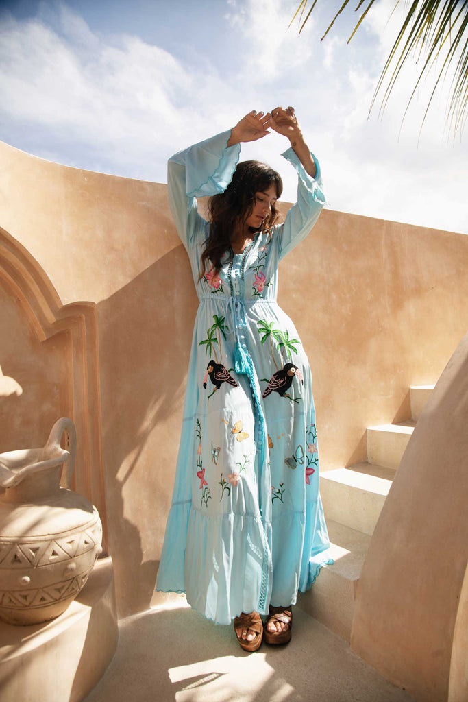 Rio De Janeiro Kimono Dress