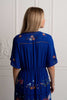 Hummingbird Panel Dress (Blue)