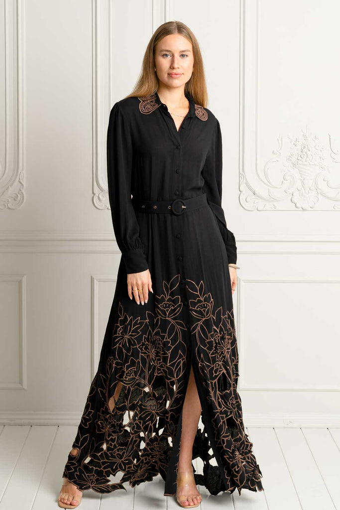Lumiere Maxi Shirt Dress