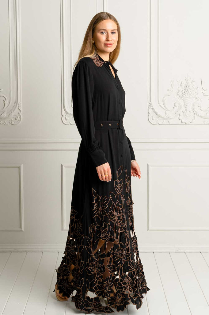Lumiere Maxi Shirt Dress