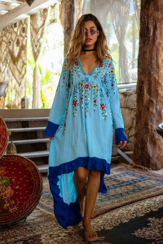 Zoe Embroidered Dress