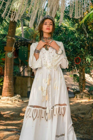 Angelina Dress (Cream)