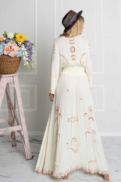 Angelina Dress (Cream)