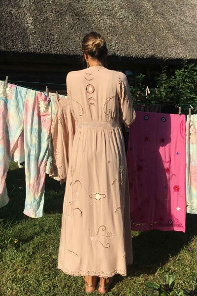 Moon Phase Kimono Duster