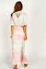 Chania Sunset Maxi Wrap Dress