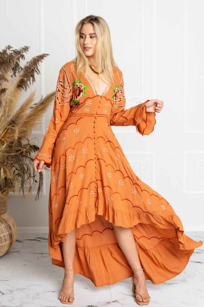 Sorrento High Low Dress