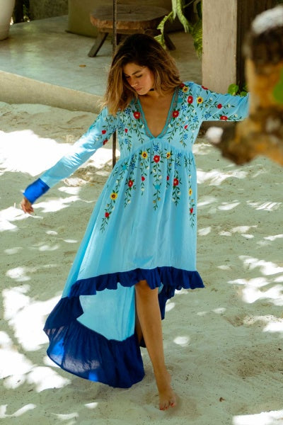Santorini High Low Dress – ZAIMARA