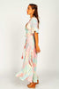 Chania Sunset Maxi Wrap Dress