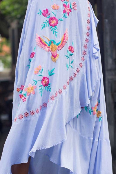 Antibes Maxi Wrap Dress