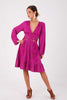Celine Midi Dress (Violet)