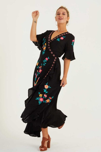 Wanderlust Maxi Wrap Dress