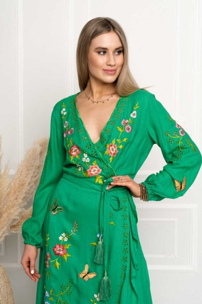 Santa Maria Wrap Dress