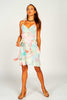 Chania Sunset Slip Wrap Dress