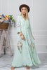 Paros Button Up Dress (Acqua Green)