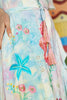 Chania Sunset Maxi Wrap Dress