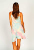 Chania Sunset Slip Wrap Dress