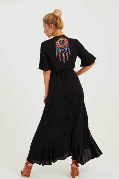 Wanderlust Maxi Wrap Dress