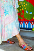 Chania Sunset Maxi Wrap Dress