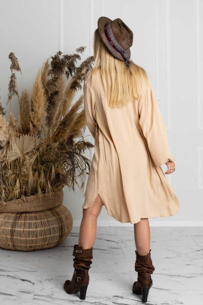 Magical Forest Shirt Dress (Moonlight)