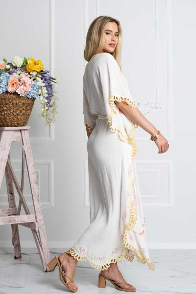 Flamingo Dreams Kaftan